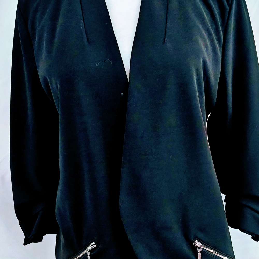 Black Zip-Up Jacket